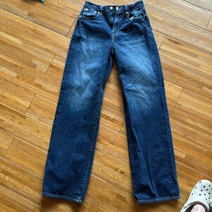 American eagle straight leg jeans size 0